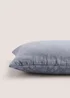 Indigo Embroidered Cushion (43cm x 43cm) Image 2