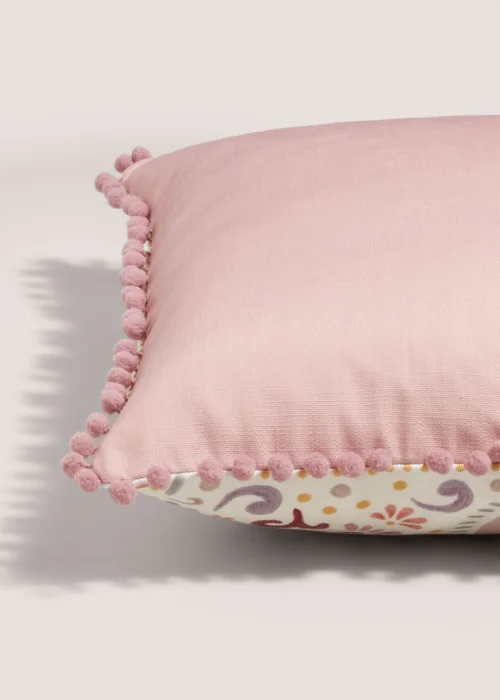 Multicolour Artisan Mandala Cushion (43cm x 43cm) Image 2