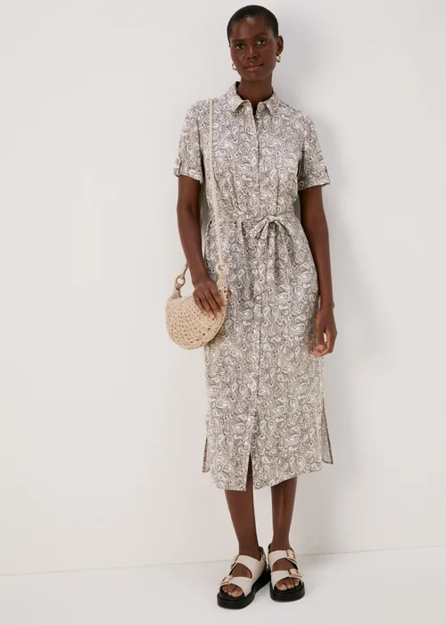 Stone Paisley Viscose Dress - 8 Image 1