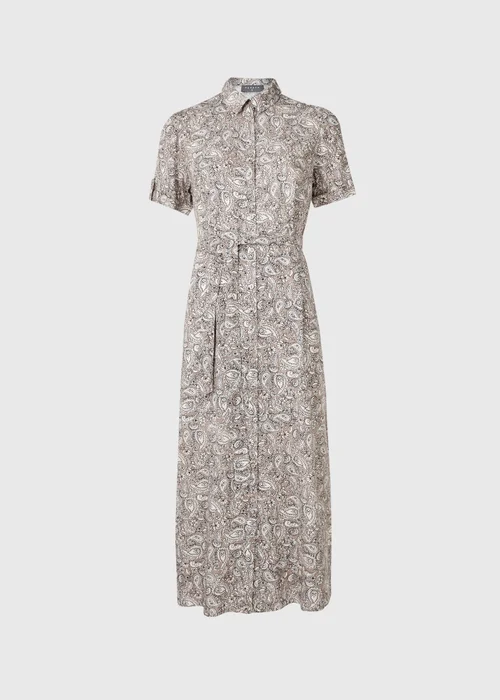 Stone Paisley Viscose Dress - 8 Image 5