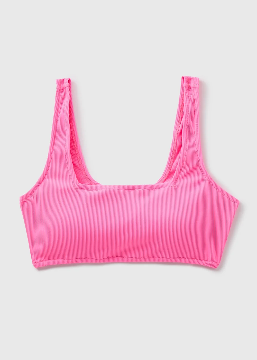 Pink Textured Crop Top - 6 Image 4