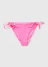 Pink Textured Bikini Bottoms - 6 Image 4