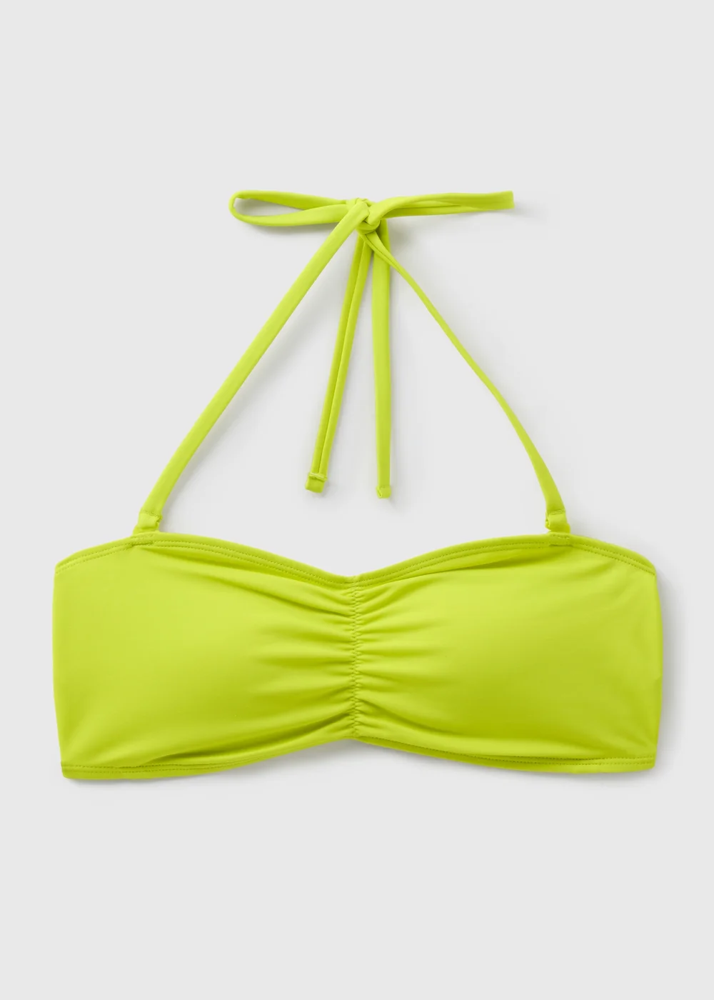 Lime Plain Bikini Top - 6 Image 4