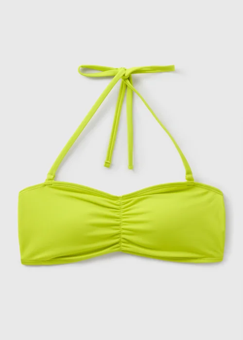Lime Plain Bikini Top - 6 Image 4