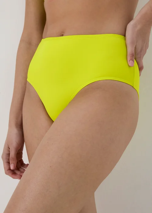 Lime Plain Midi Brief - 6 Image 3