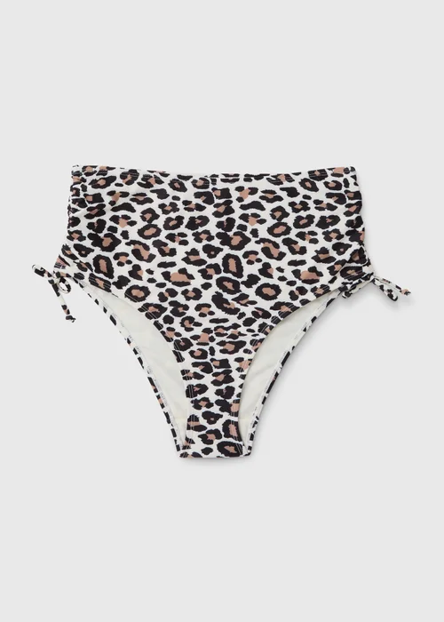 Animal Print High Waisted Briefs - 6 Image 4
