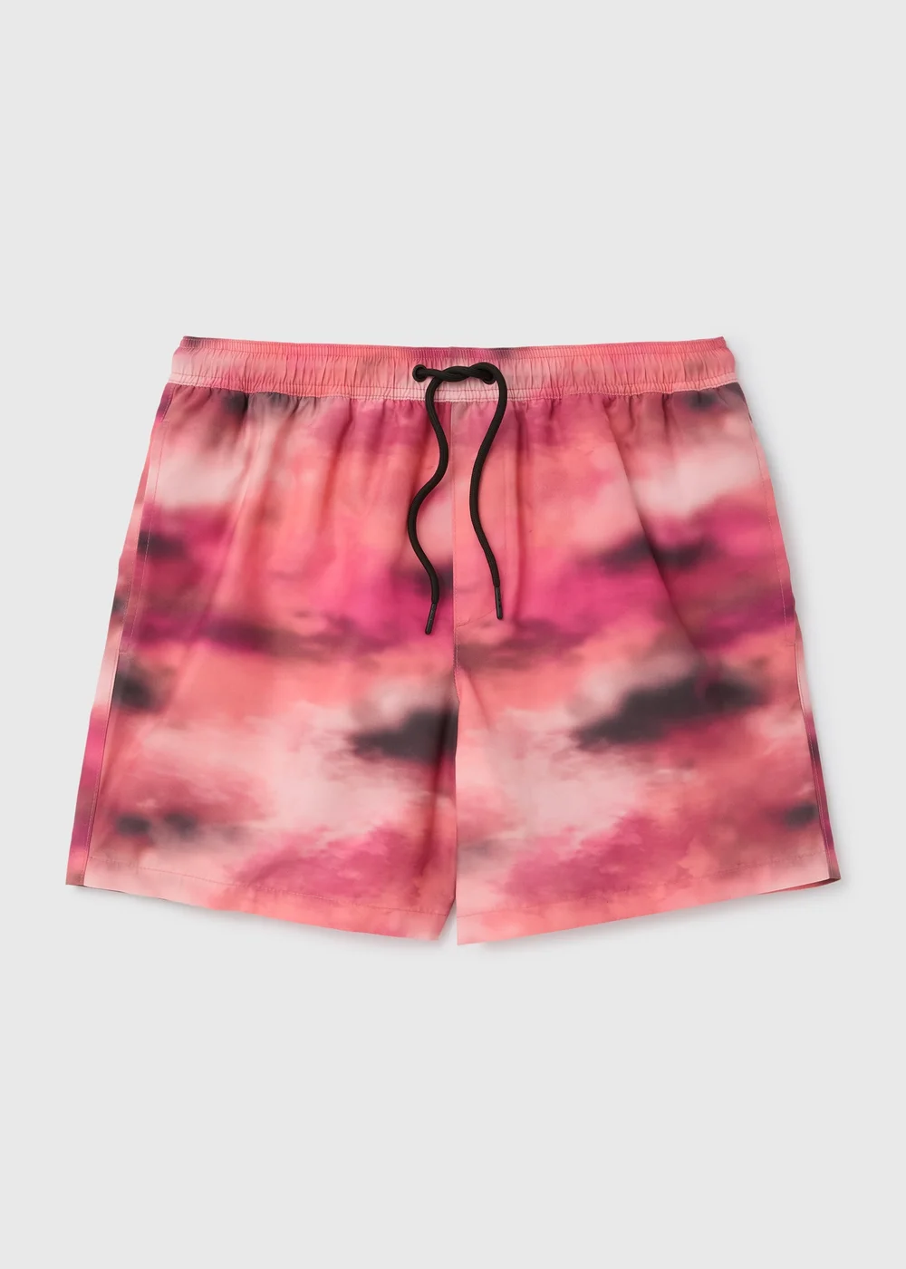 Red Ombre Swim Shorts - Small Image 4