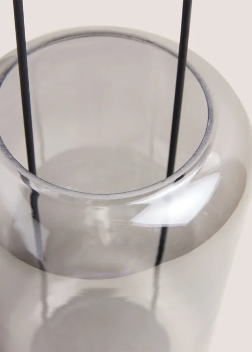 Hurricane XL Chrome Lantern (50cmx20cmx20cm) Image 2