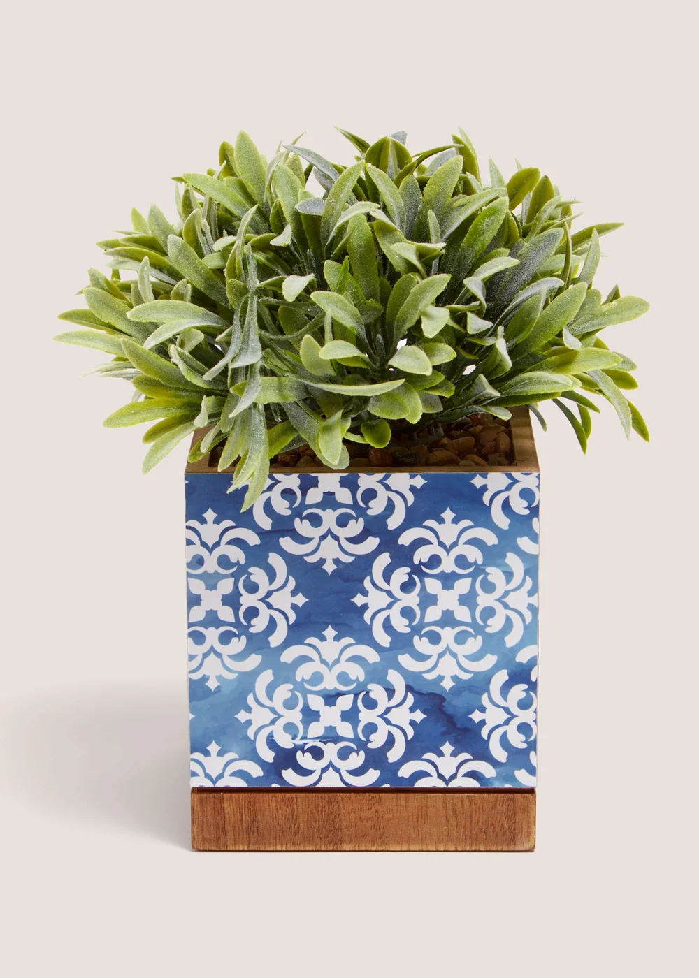 Shrub In Moroccan Pot (20cm x 15cm x 15cm) Image 1