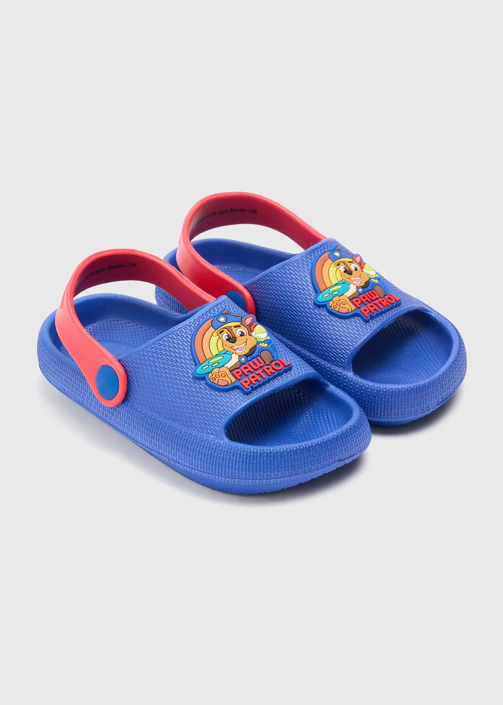 Paw Patrol Boys Blue Cloud Sliders (Younger 4-11) - Size 4 -5 infants Image 1