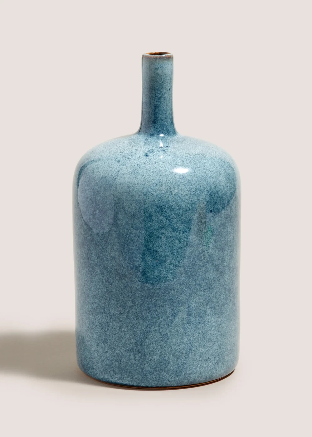 Blue Long Stem Glaze Vase (24.1cm x 12.4cm x 12.4cm) Image 1