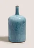 Blue Long Stem Glaze Vase (24.1cm x 12.4cm x 12.4cm) Image 1