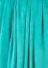 Teal Plain Throw (130cm x 150cm) Image 2