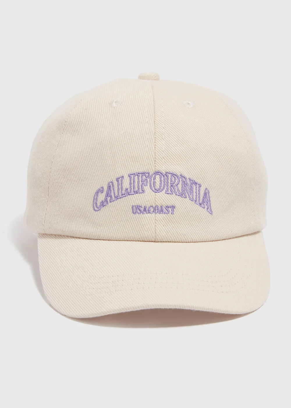 Girls Beige California Cap (7-13yrs) - Age 7 - 10 Years Image 1