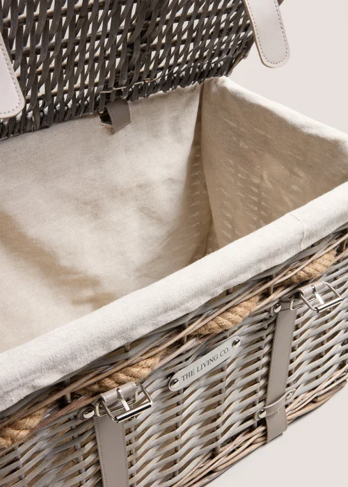 2 Piece Split Willow Basket Set Image 2