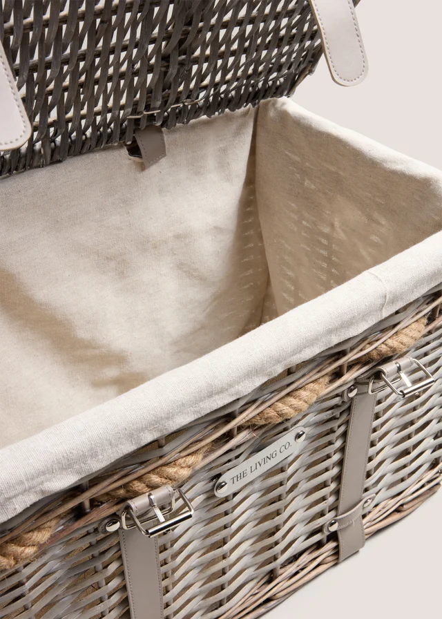 2 Piece Split Willow Basket Set