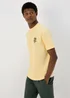 Yellow Mexico Snake Print T-Shirt - S Image 2