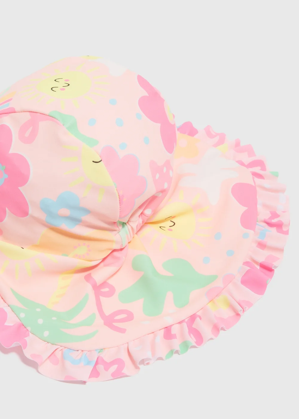 Girls Multicolour Swim Keppi Sun Hat (6mths-6yrs) - Age 6 - 12 Months Image 2
