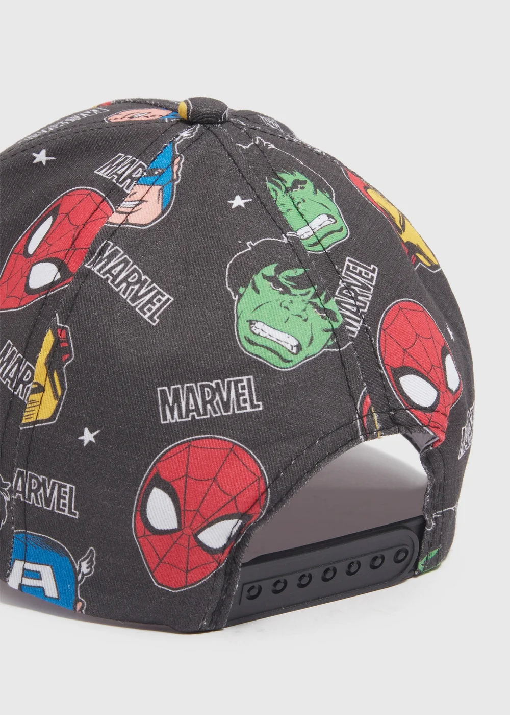 Marvel Kids Black Avengers Cap (3-10yrs) - Age 3 - 6 Years Image 2
