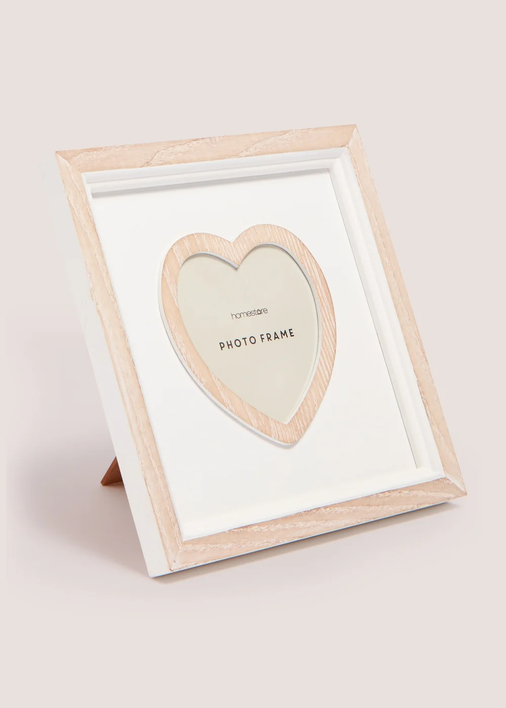 Beige & White Cottage Heart Photo Frame
(16cm x 16cm 3cm) Image 1