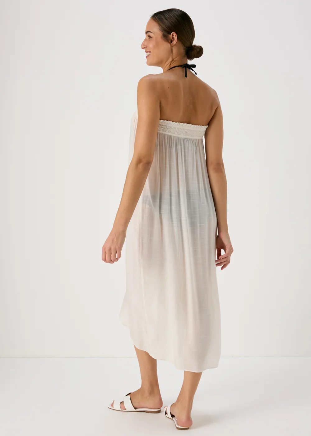 Stone Bandeau Maxi Dress - XS Image 2