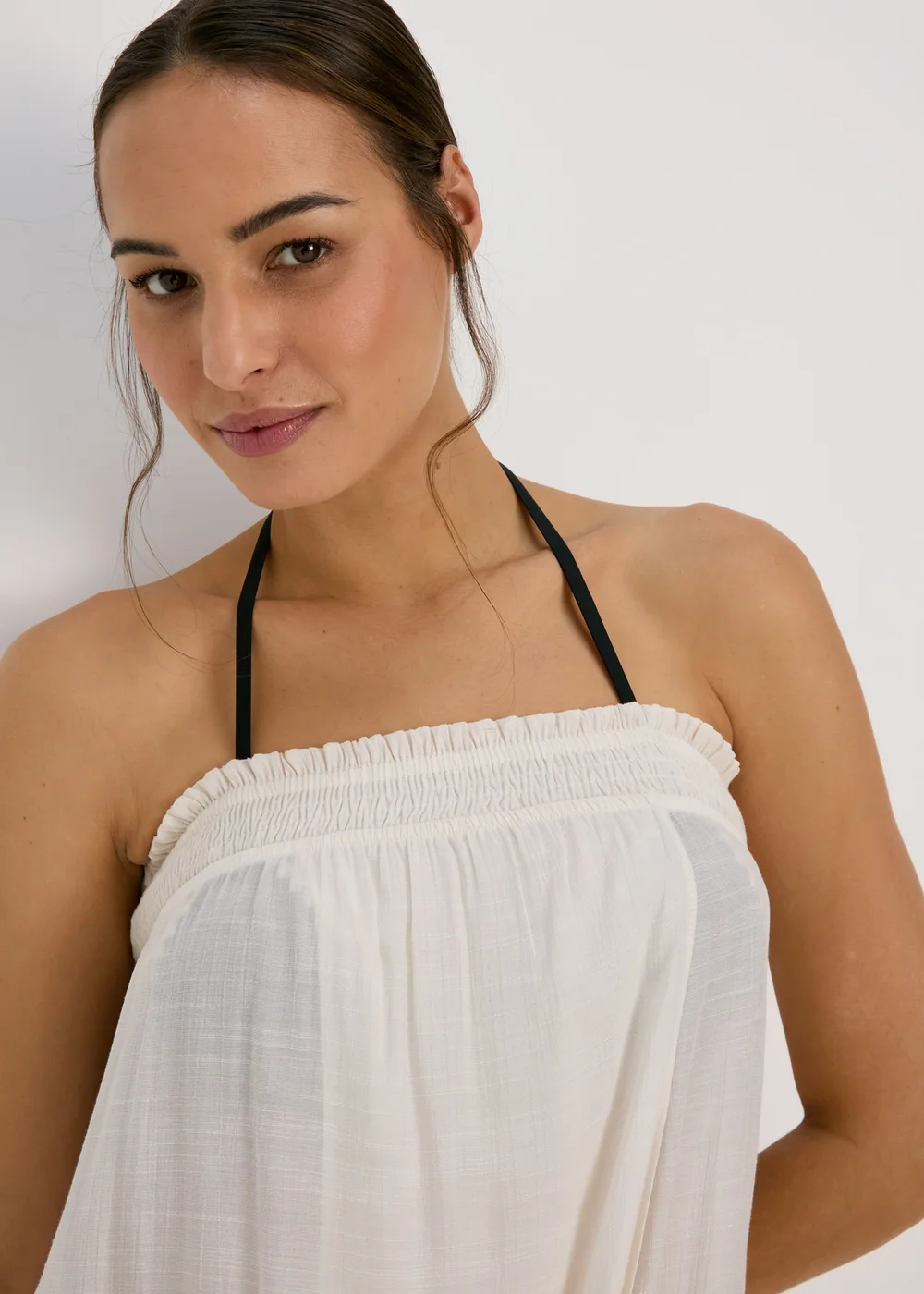 Stone Bandeau Maxi Dress - XS Image 3