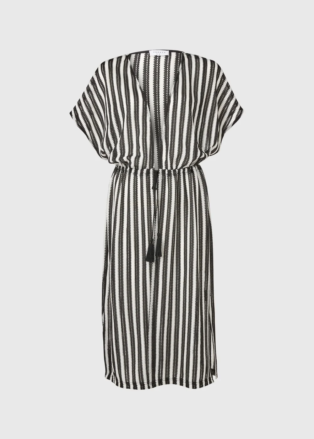 Black Crochet Kaftan - Extra small Image 4