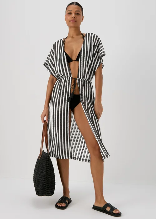 Black Crochet Kaftan - Extra small Image 3