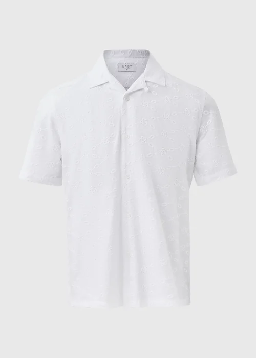 White Broderie Anglaise Shirt - S Image 5