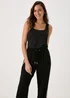 Et Vous Black Double Layer Vest Top - Size 8 Image 1