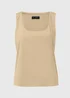Et Vous Beige Vest Top - Size 8 Image 5
