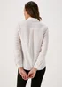 Et Vous White Textured Utility Shirt - 8 Image 2