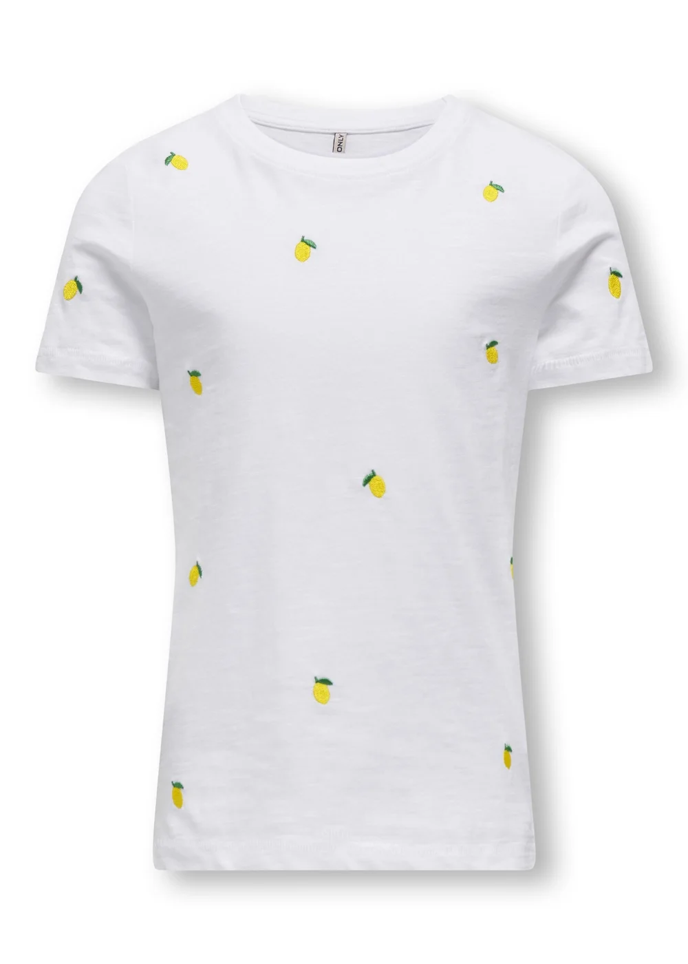 ONLY Girls White Kogketty O-Neck T-Shirt (5-14yrs) - 5-6 Yrs Image 1