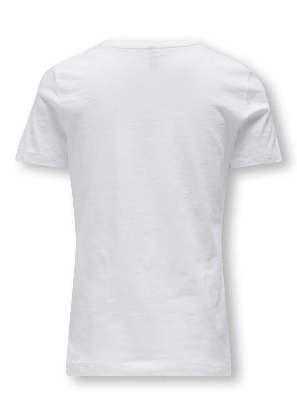 ONLY Girls White Kogketty O-Neck T-Shirt (5-14yrs) - 5-6 Yrs Image 2