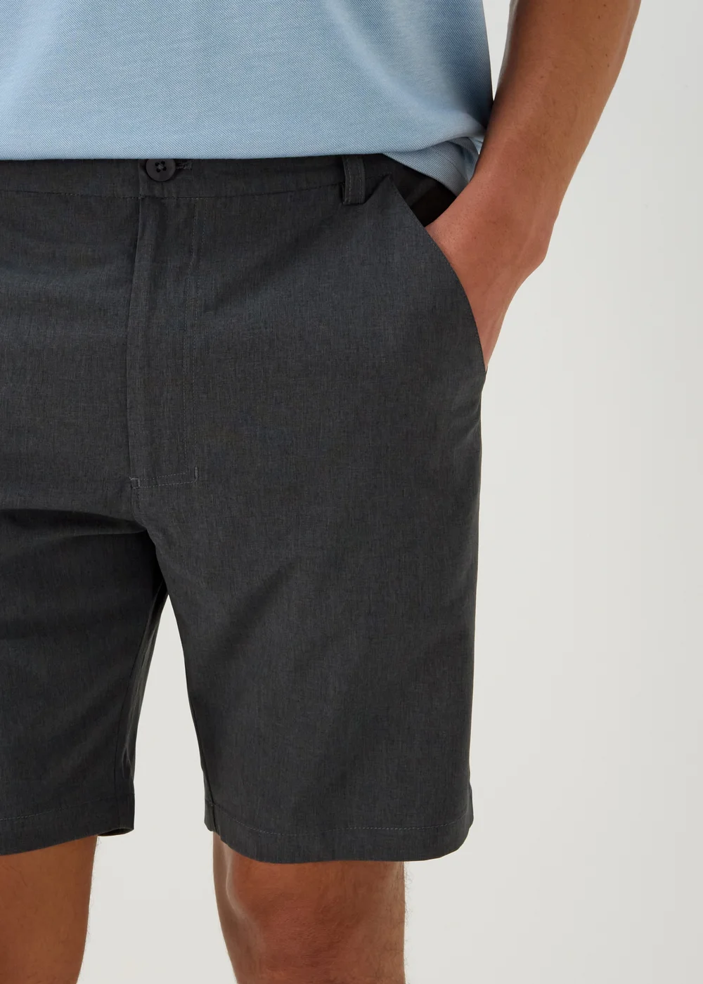 Souluxe Charcoal Golf Shorts - S Image 3