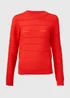 Et Vous Red Pointelle Knit Jumper - 8 Image 5