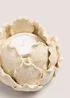 Cream Artichoke Tealight Holder Image 2