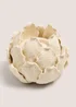 Cream Artichoke Tealight Holder Image 1