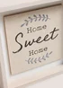 Home Sweet Home Cottage Wood Sign (25.4cm x 25.4cm x 38cm) Image 2