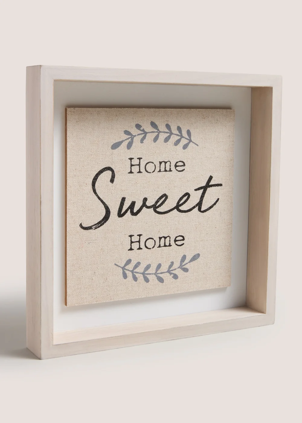 Home Sweet Home Cottage Wood Sign (25.4cm x 25.4cm x 38cm) Image 1
