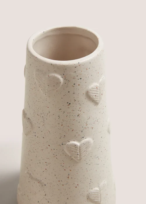 Beige Cottage Heart Embroidered Vase
(21.5cm x11.3cm x 11.3cm) Image 2