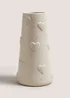 Beige Cottage Heart Embroidered Vase
(21.5cm x11.3cm x 11.3cm) Image 1