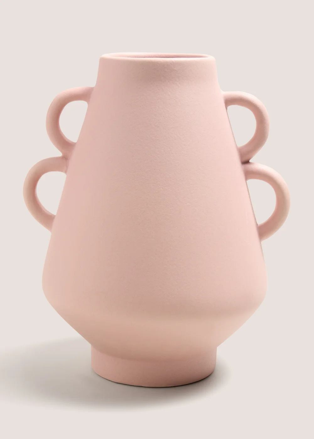 Pink Artisan Multiple Handle Vase (28cmx 25.5cm x 20cm) Image 1