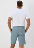 Blue Straight Fit Chino Shorts - 30 Image 2