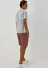 Rust Straight Fit Chino Shorts - 30 Image 2