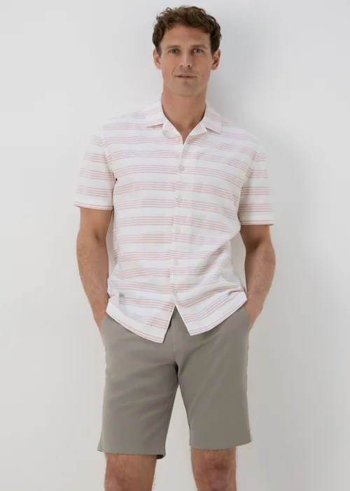 Mushroom Straight Fit Chino Shorts - 30 Image 1