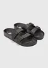 Black Eva Sandals - Size 6 Image 1
