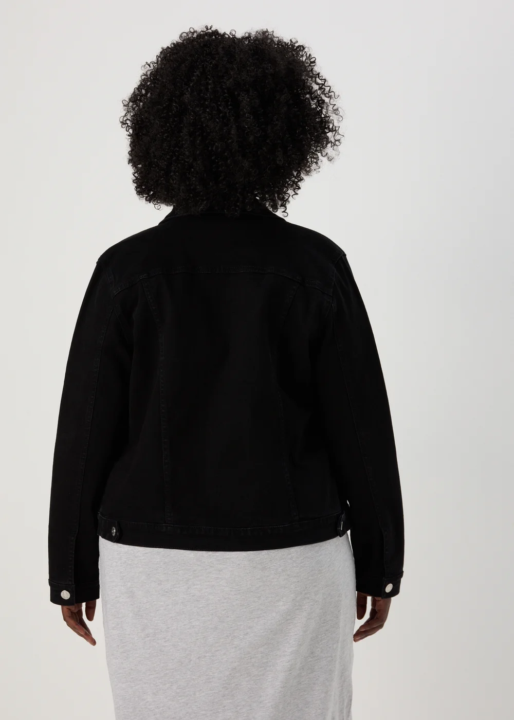 Black Denim Jacket - 8 Image 4
