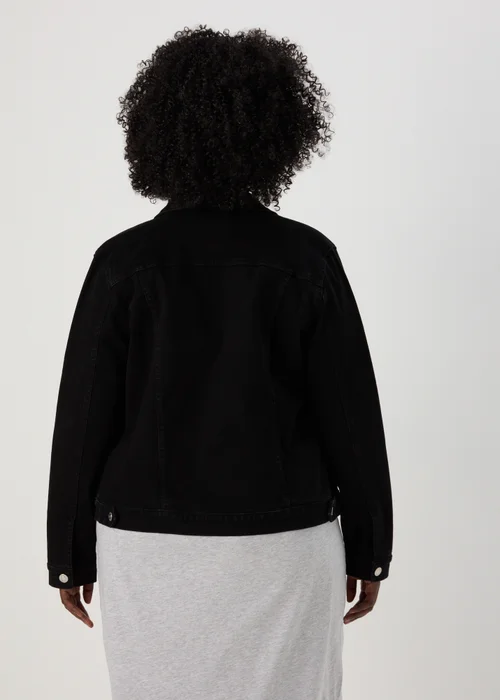 Black Denim Jacket - 8 Image 4
