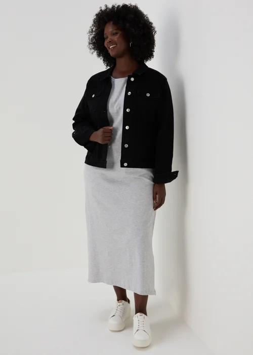 Black Denim Jacket - 8 Image 8